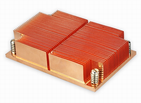铜材服务器散热器LGA2011 CPU插槽